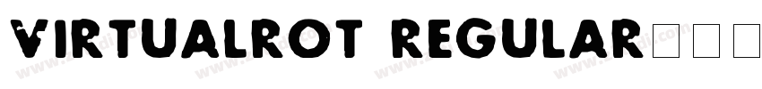 VirtualRot Regular字体转换
